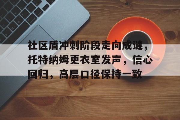 九游游戏中心-包含社区盾冲刺阶段走向成谜，托特纳姆更衣室发声，信心回归，高层口径保持一致的词条