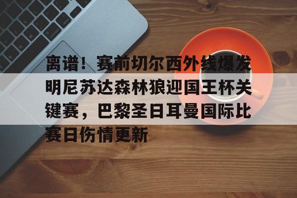九游礼包-离谱！赛前切尔西外线爆发明尼苏达森林狼迎国王杯关键赛，巴黎圣日耳曼国际比赛日伤情更新的简单介绍